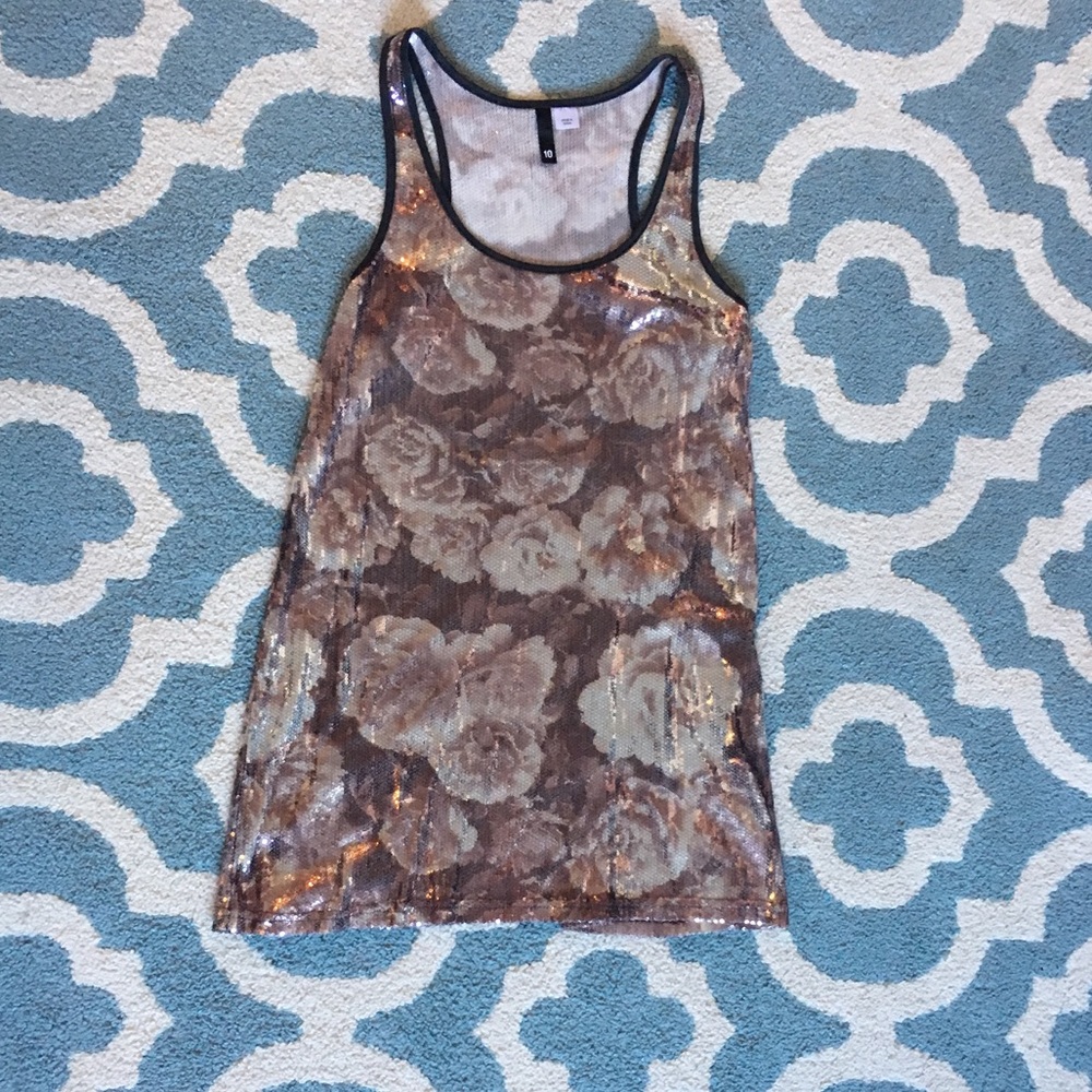 H&M Sequin Top
